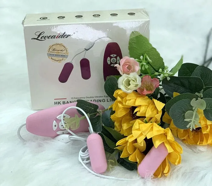 EG09 Double Vibrating Egg Clitoral And Nipple Stimulator — Easy to Use and Maintain