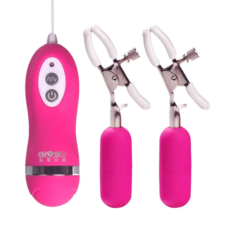EG18 Dual Vibrating Nipple & Clitoral Egg Toy for Intense — Intense Pleasure for Body & Mind