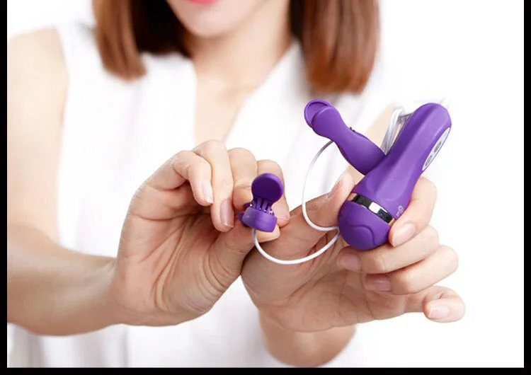 Strong Clitoral Nipple Vibrator Enhancer Couples Foreplay — hình 4