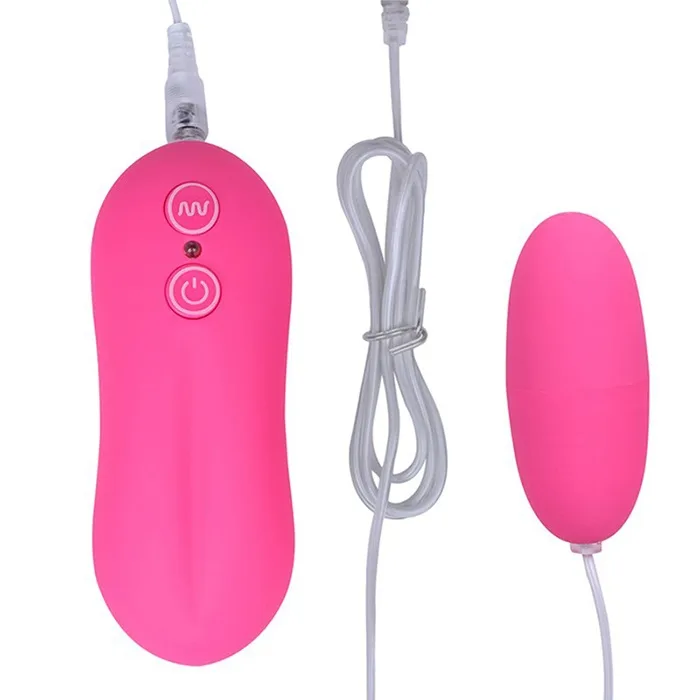 Aphrodisia Dual Egg Vibrator 10 Modes Clitoral G-Spot Stim — hình 2