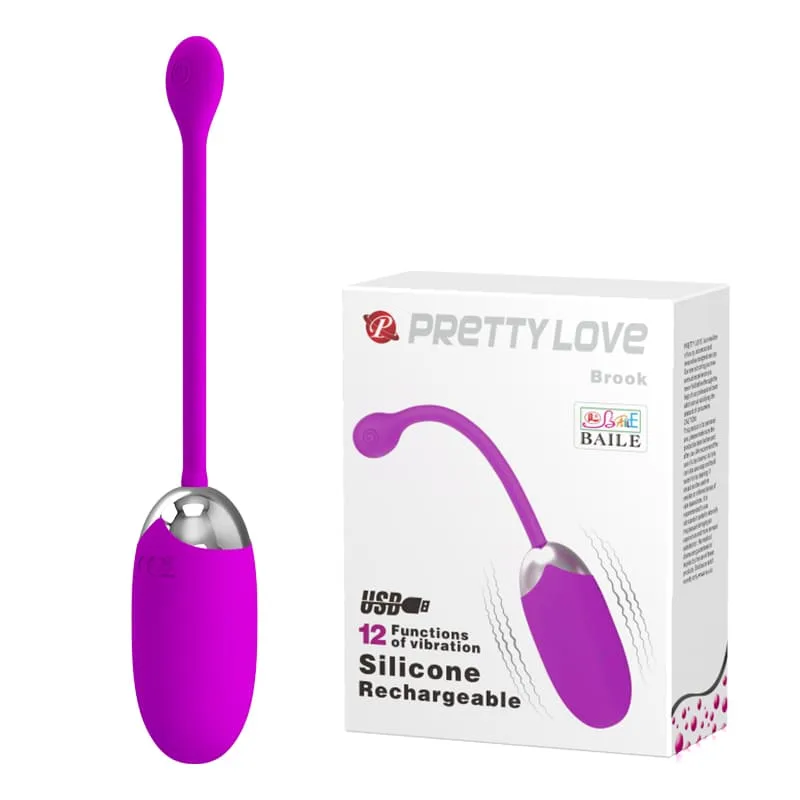 EG30C Strong G-Spot Vibrating Egg Silicone + ABS Material — This powerful G-spot vibrator is crafted to deliver precise