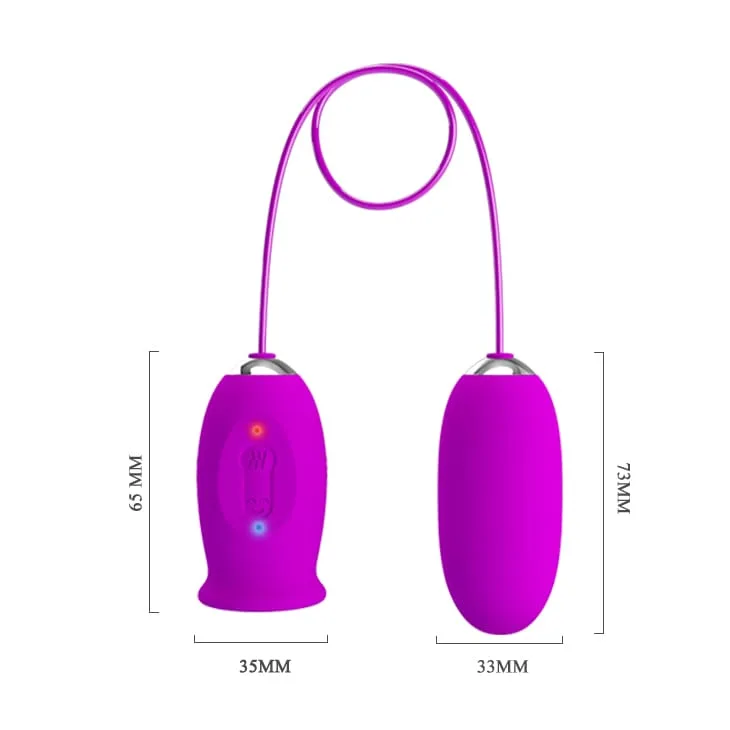 EG30E Dual Head Licking Tongue Clitoris Nipple Vibrator — Premium Quality & Safe Materials