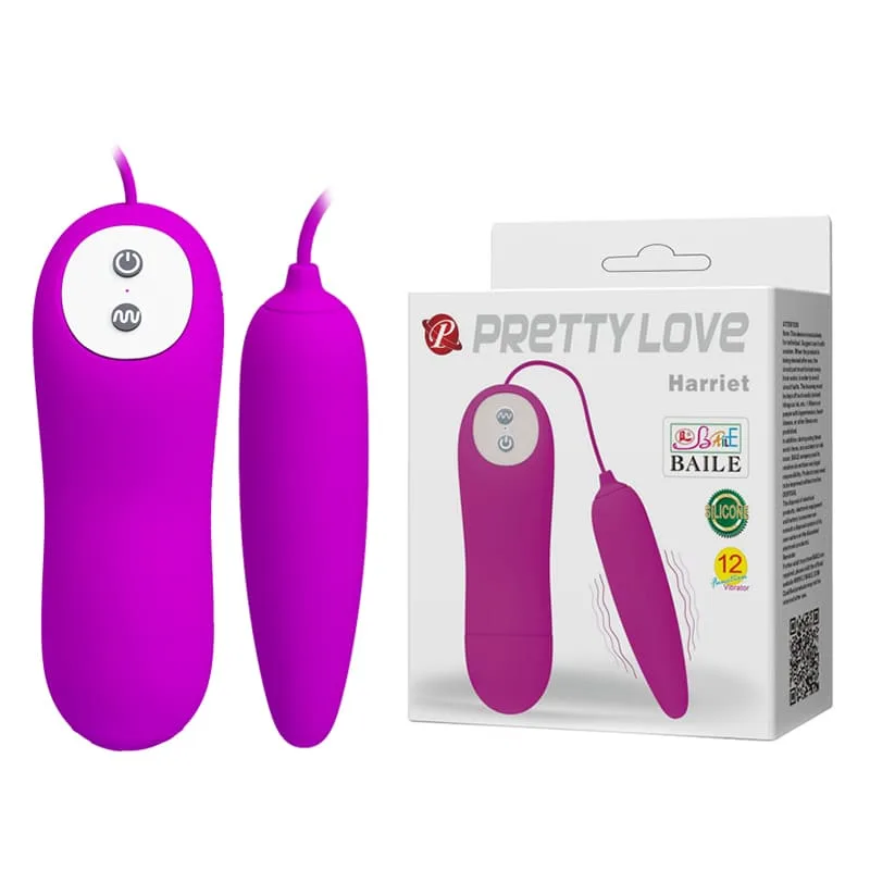 EG31 Female Vibrating Egg 12 Speeds G-Spot Clitoral Massager — EG31 Vibrating Egg Massager for Women – 12 Powerful