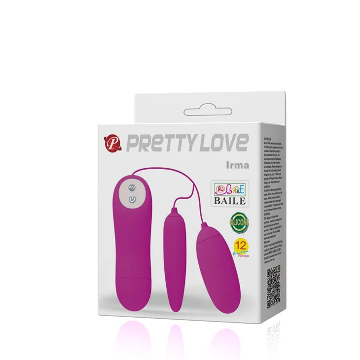 Soft Dual Vibrating Eggs 12 Modes for G-Spot & Clit Stim — hình 7