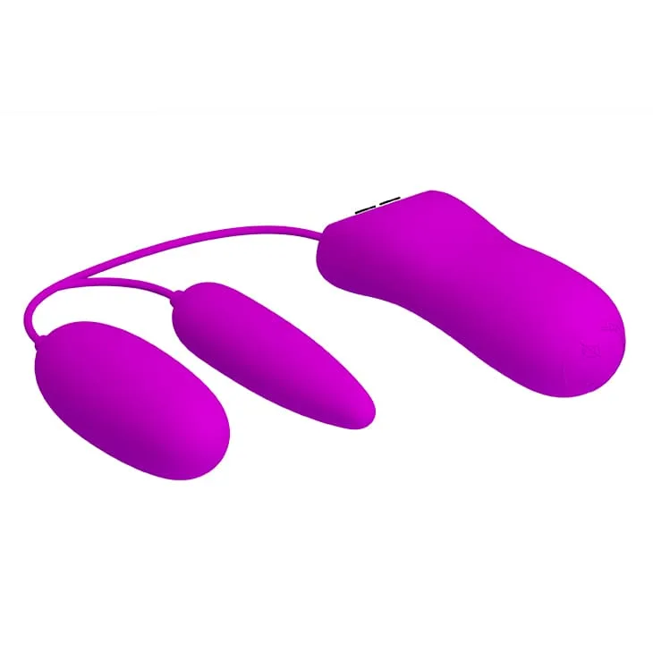 EG31A Dual-Ended Wire Remote Love Egg - Powerful Multiple — Compact, Discreet & Travel-Friendly
