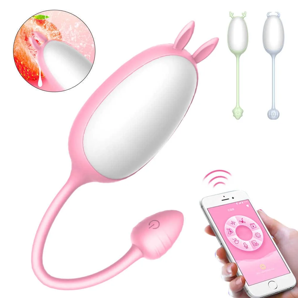 EG33B App Controlled Multi-Function Vibrating Egg Toy — The app feature lets couples enjoy playful connection even