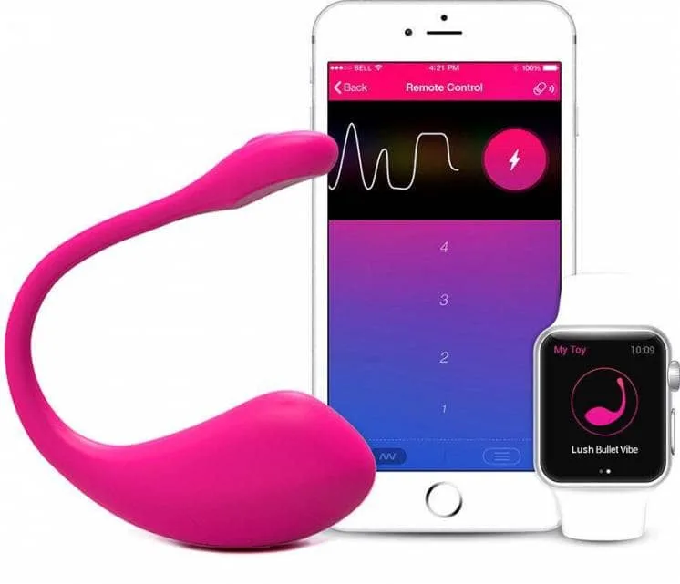 EG34A Lush 2 Sound Activated Remote Vibrating Love Egg — hình 7
