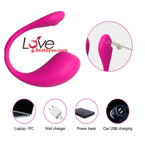 Lushy Super Strong App-Controlled Vibrating Egg 12 Rhythm — hình 4