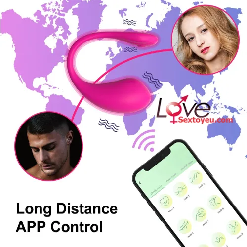 Lushy Super Strong App-Controlled Vibrating Egg 12 Rhythm — hình 8