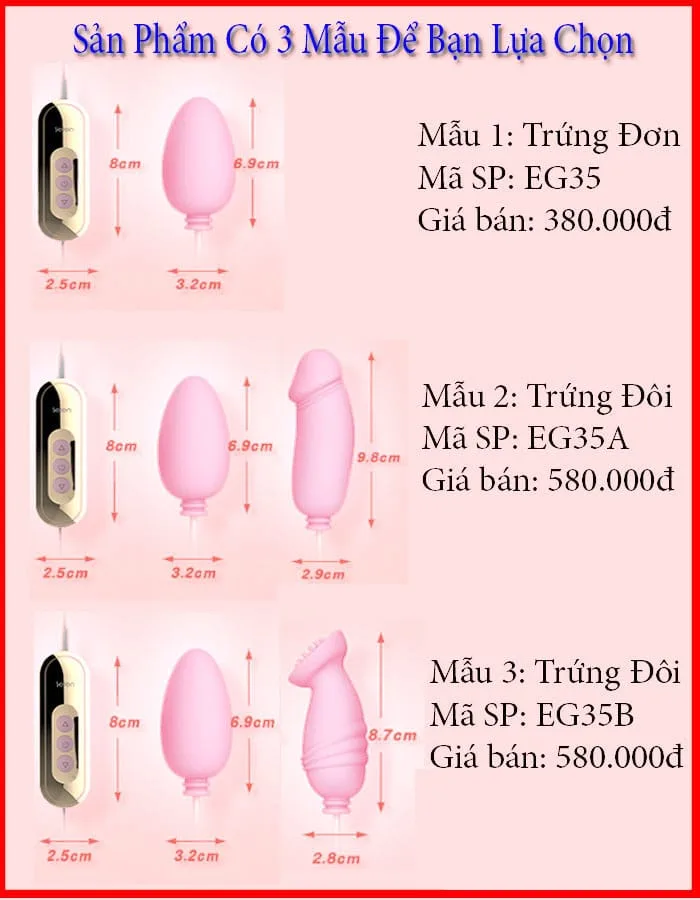EG35 Ultra-Soft Silicone Egg Vibrator Female Must-Have — hình 5