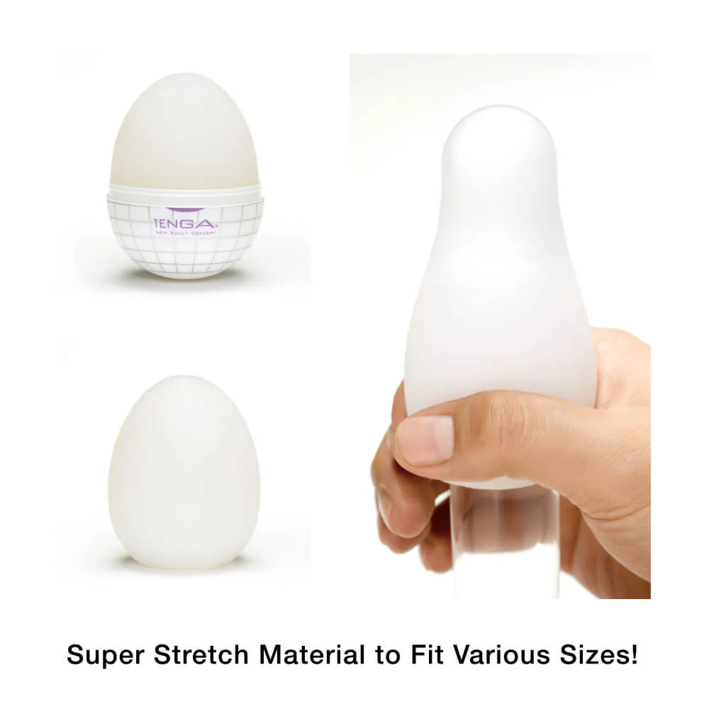 DC18 Silicone Penis Massage Egg Male Sex Toy Intimate Relief — The soft silicone material is gentle on the skin while