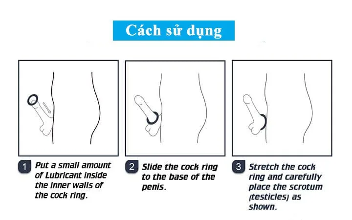 Elephant Triple Silicone Cock Rings Delay Performance — hình 4