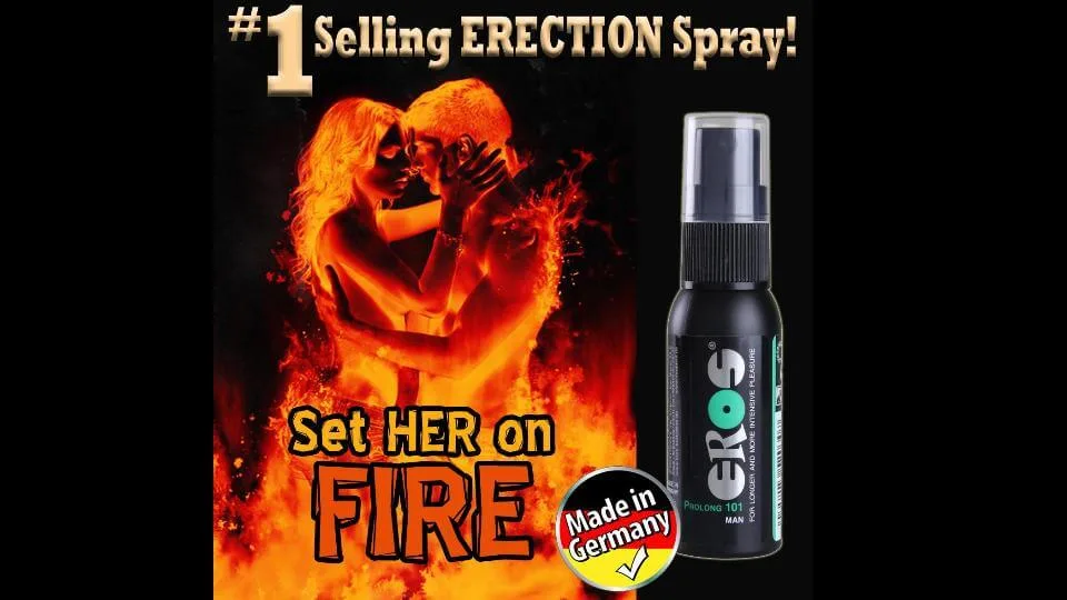 Eros Prolong 101 Premium Lasting Spray for Men — Designed for men who refuse to compromise on pleasure and