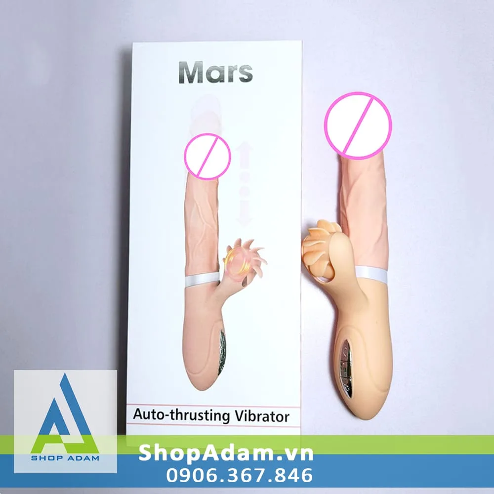 EVO Mars Heated Rotating Thrusting Vibrator Advanced Female — Premium Design and Realistic Feel