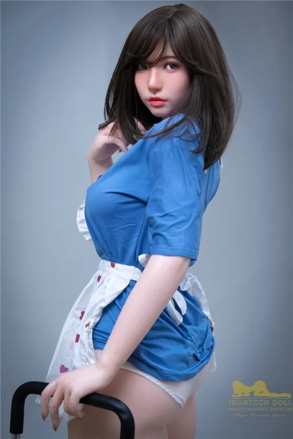 Suki 164cm Realistic Platinum Silicone Love Doll Natural — hình 2