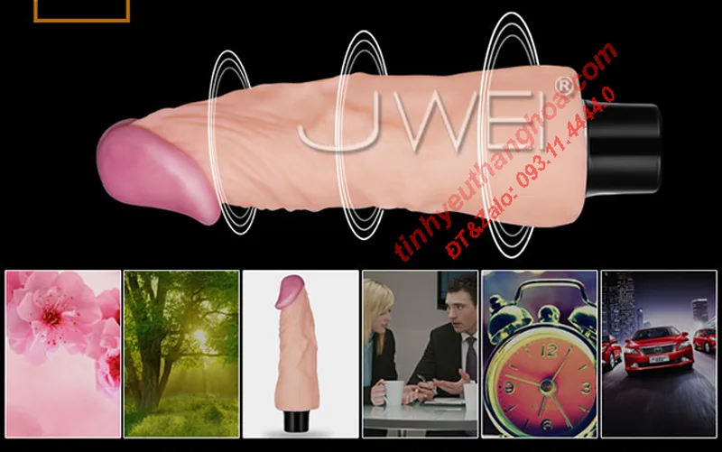 Softee 18cm Silicone Vibrating Realistic Female Masturbator — hình 6