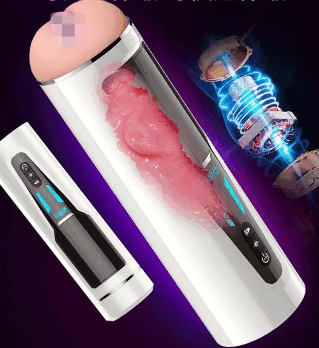 Weiyishi Luxury Silicone Masturbator Thrust Suck — hình 7