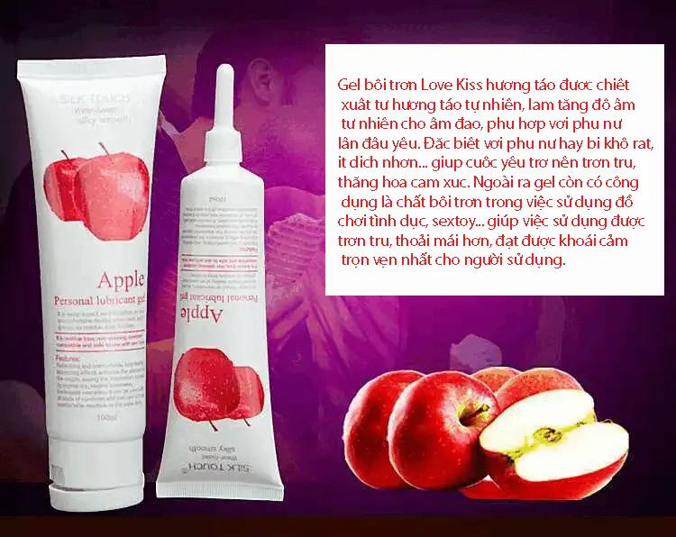 Love Kiss Apple Scented Lubricant Gel For Smooth Sexy Play — Why Choose Love Kiss Apple Scented Gel?