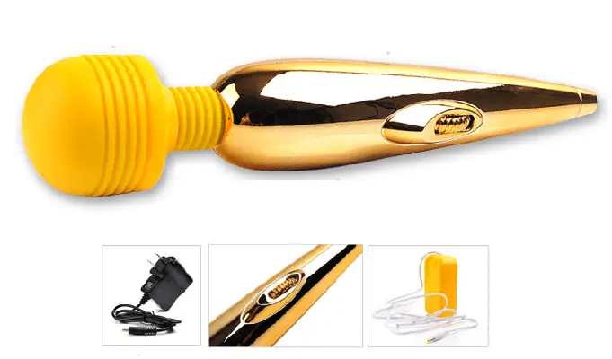 Luxurious Gold Plated AV Wand G Spot Full Body Massage — Detailed Specifications That Impress