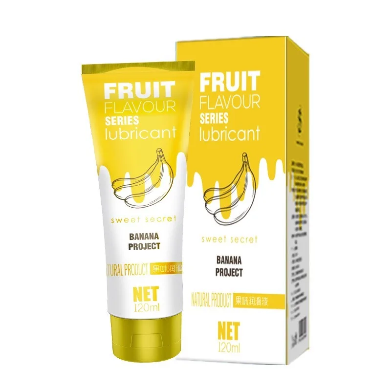 Olo Banana Flavored Lubricant Gel 120ml Smooth Sensation