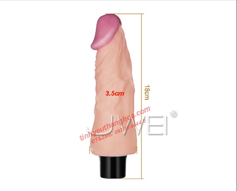 Softee 18cm Silicone Vibrating Realistic Female Masturbator — hình 10