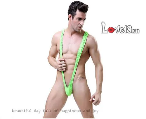 Mens Sexy V-String Underwear Cotton Breathable Blue Freesize — Exquisite Design & Premium Material