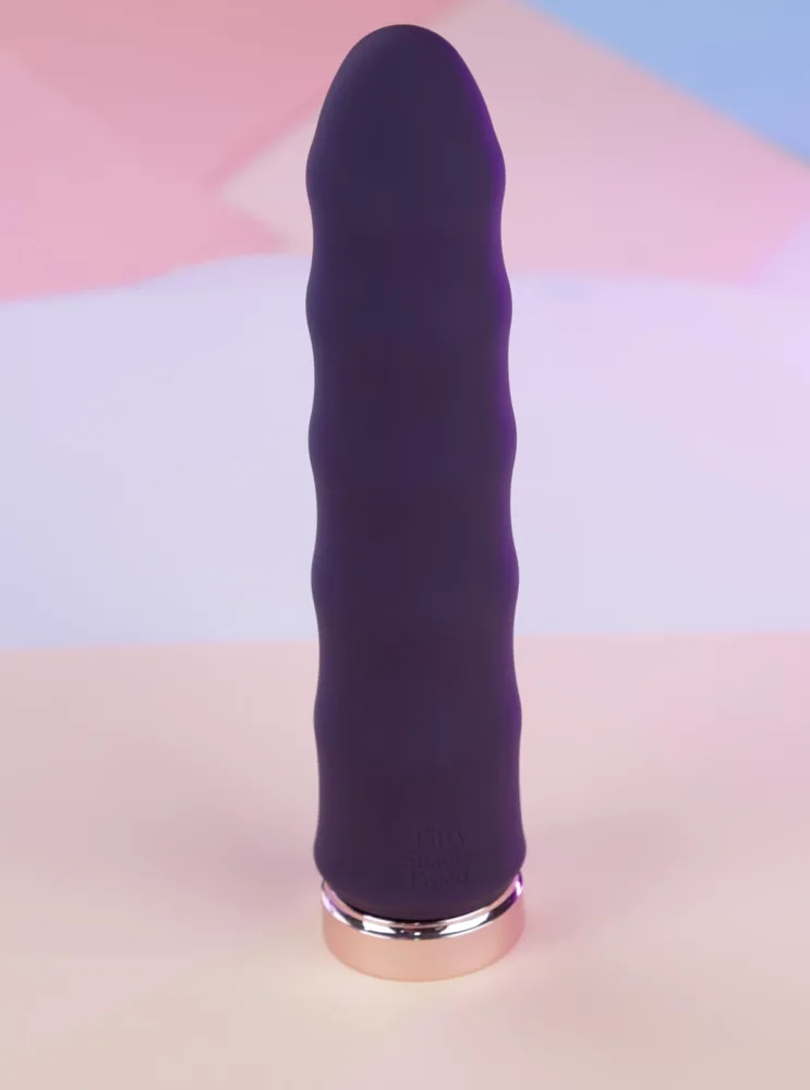 Fifty Shades Freed Deep Inside Textured Vibrator Erotic — This vibrator is perfect for stimulating sensitive areas