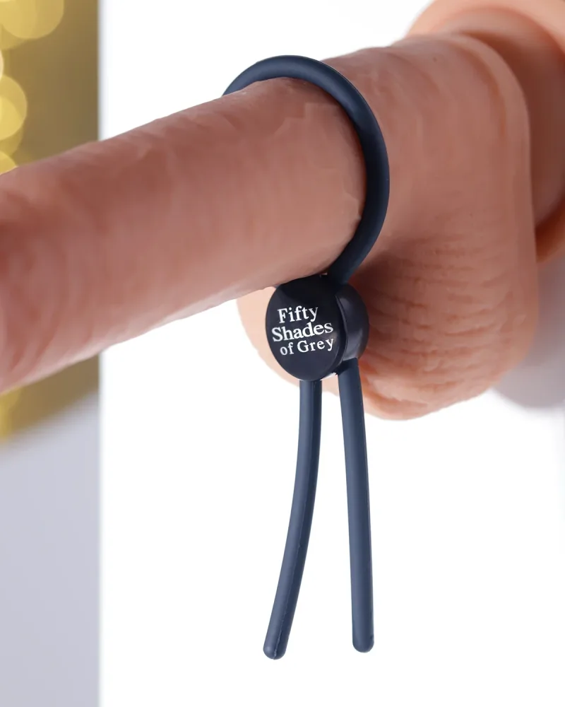 Fifty Shades Again And Again Soft Silicone Penis Ring — Easy to Clean, Waterproof and Convenient