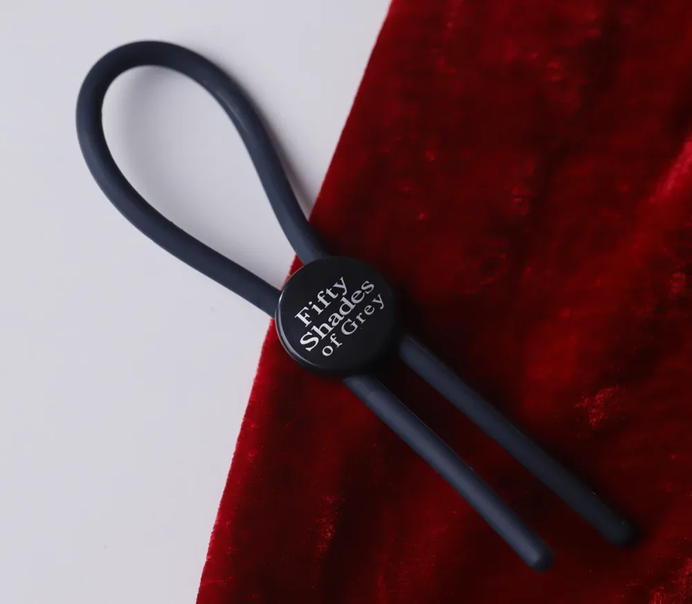 Fifty Shades Again And Again Soft Silicone Penis Ring — Effortless Adjustable Design for Perfect Fit