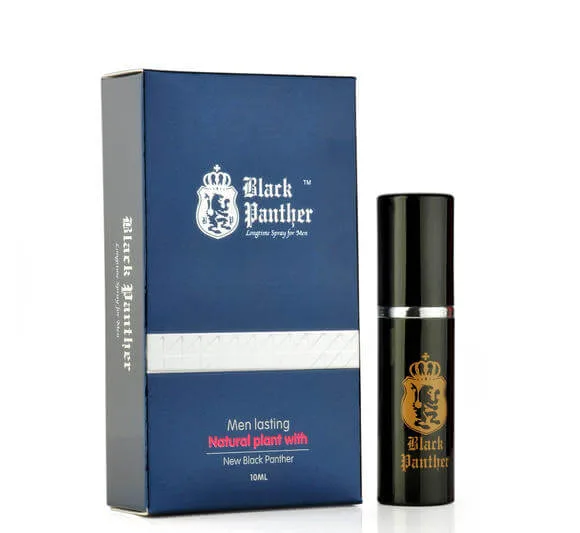 Black Panther Male Delay Spray Prolonged Performance Aid — hình 8