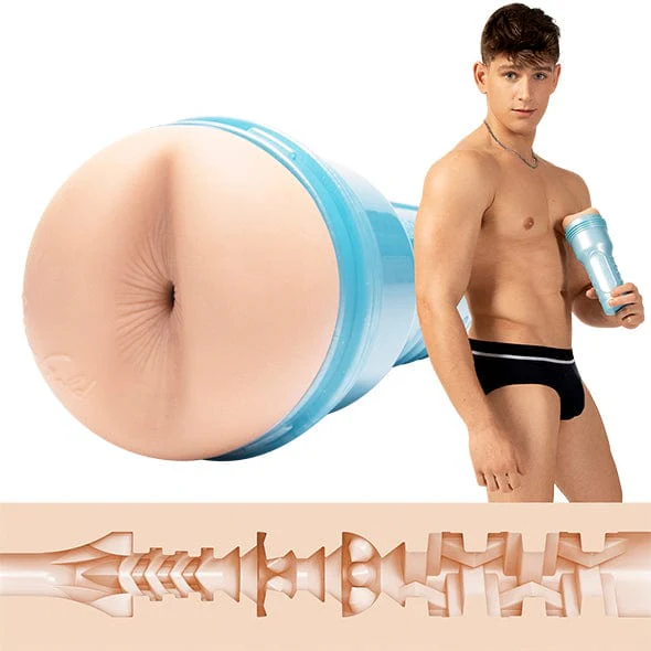 Fleshjack Boys Realistic Anal Masturbator Soft Silicone Feel — Realistic Design Inspired by Adult Film Stars