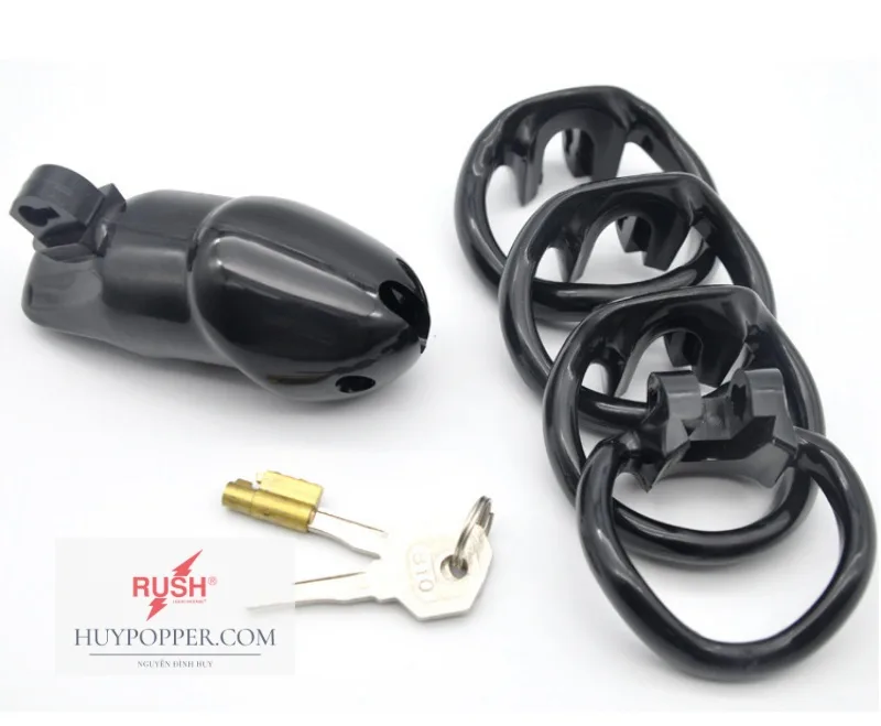 Holy V3 Male Chastity Cage Durable ABS Control Ejaculation — Although the design can feel snug initially, regular