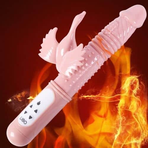 DV13E Multi-Function Vibrating Thrusting Clitoral Massager — hình 7