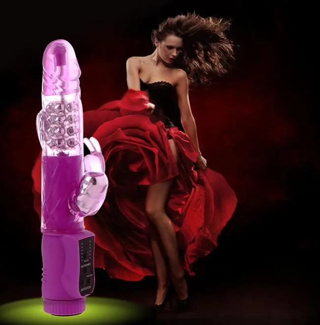 Loveaider DV17A Rabbit Vibrator G-Spot Clitoral Bliss — Revolutionary 360-Degree Rotation & Dual Stimulation