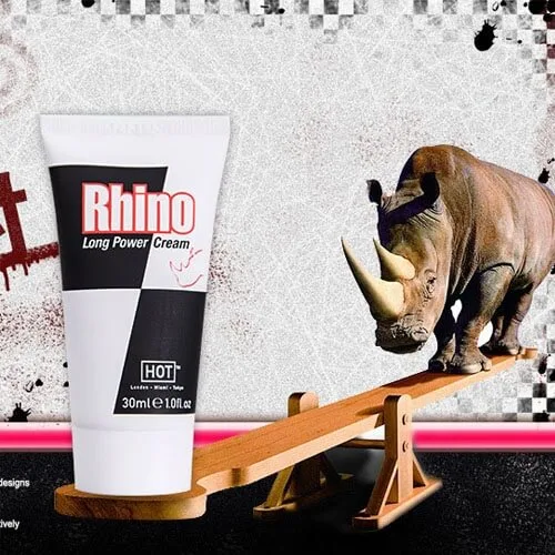 RHINO XTS20 Premium Delay Gel Long Lasting Sexual Aid — Crafted with natural herbal extracts, this product blends