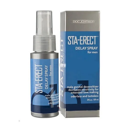 Sta-Erect Delay Spray Male Performance Prolong Relations — How to Use for Best Results