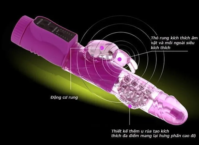 Loveaider DV17A Rabbit Vibrator G-Spot Clitoral Bliss — Elegance, Comfort, and Style Combined