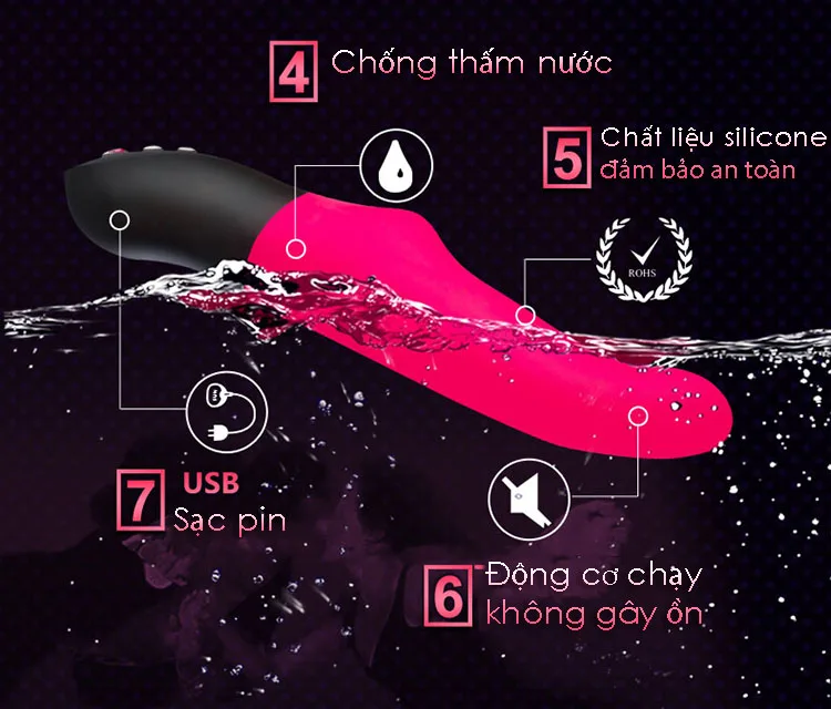 Fun Pulsador German Premium Vibrating Thrusting Dildo — hình 5