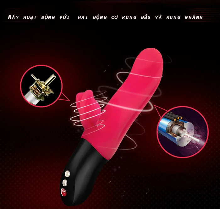 Premium German Strong Vibrating Thrusting Dildo – Fun Fusion — Powerful Functionality & User Convenience