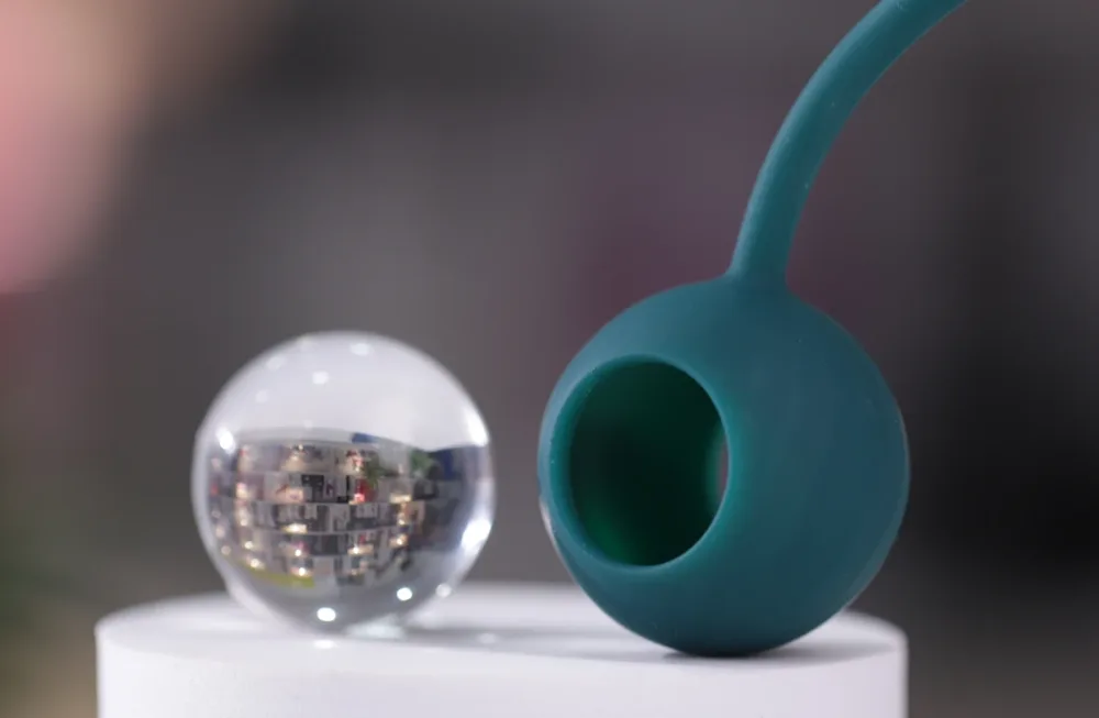 Fun Town Crystal Duo Smart Kegel Vibrator Tightening Device — hình 5