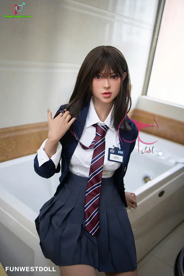 Funwest Doll Asian Lucy 34 Sexy Schoolgirl Silicone Toy — Meticulously Crafted Realism and Design