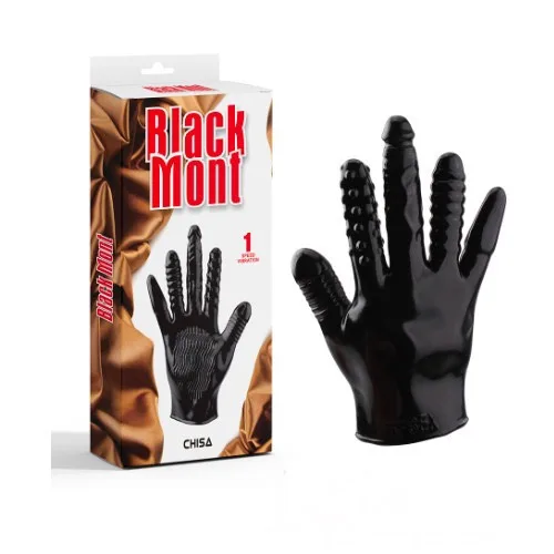 USA High-Grade Silicon Ribbed Gloves G-Spot Anal Stimulator — hình 4