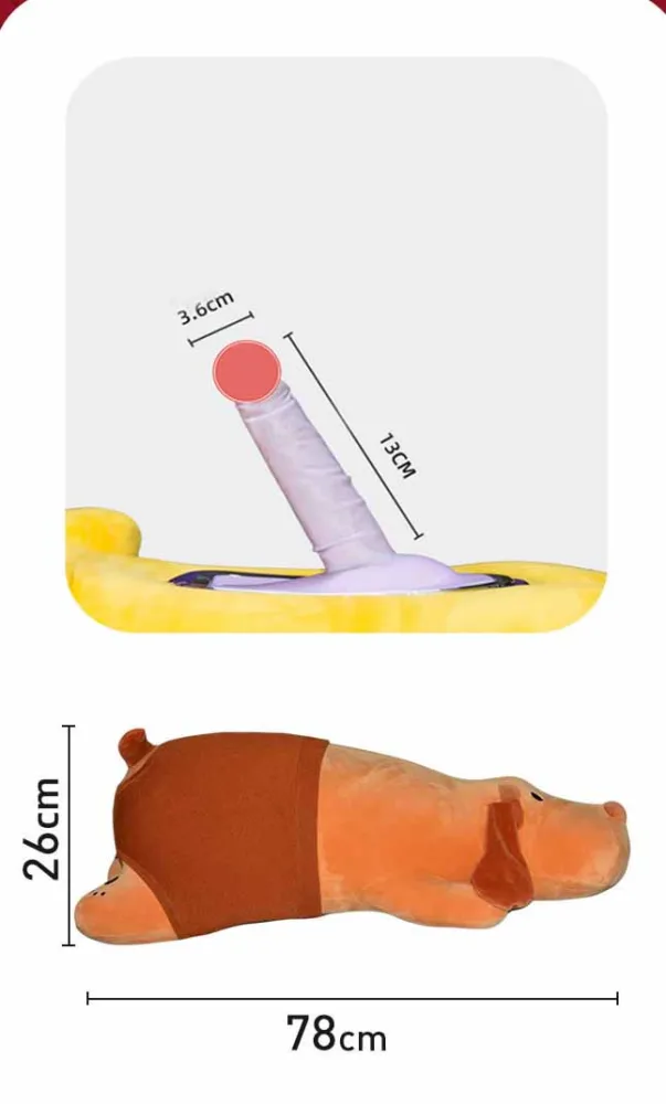 Discreet Plush Teddy with Medical-Grade Silicone Dildo — Safe & Hygienic Usage Tips