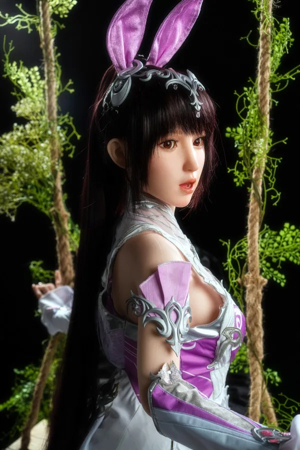 Zelex Elise 155cm realistic silicone adult doll mouth — hình 6