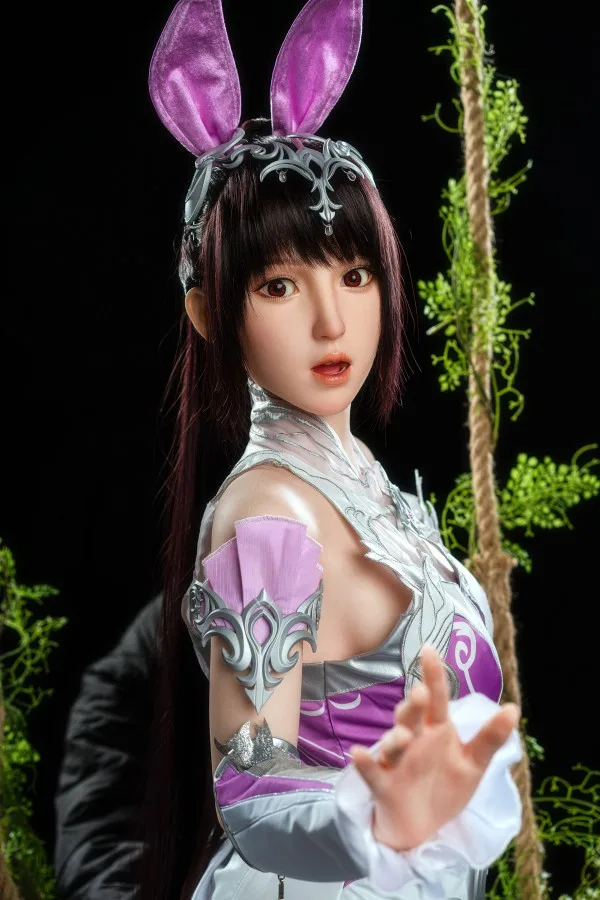 Zelex Elise 155cm realistic silicone adult doll mouth — hình 7