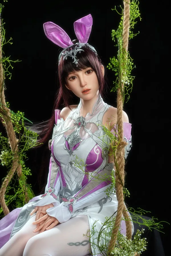 Zelex Elise 155cm realistic silicone adult doll mouth — hình 10