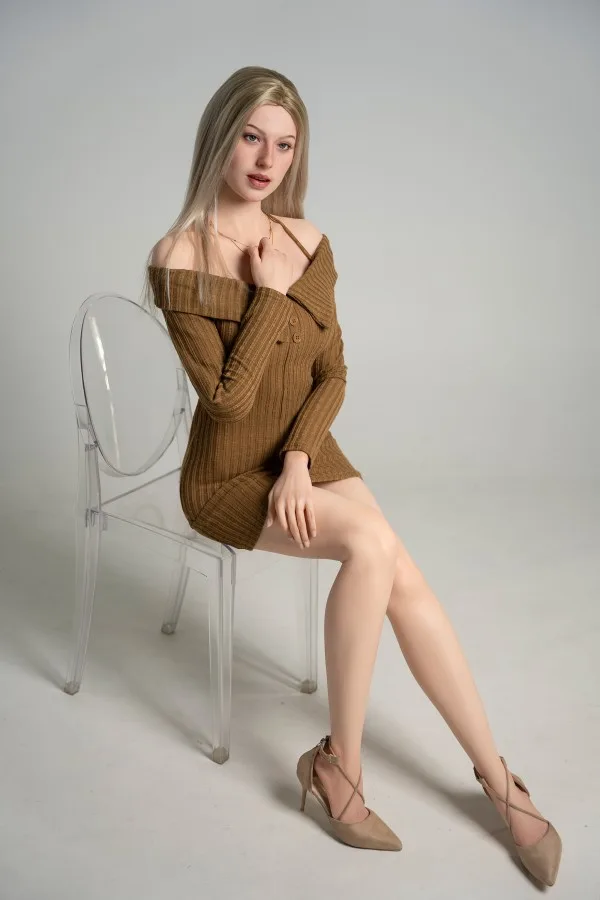 Zelex Evelina 175cm Realistic Silicone Love Doll with — hình 3
