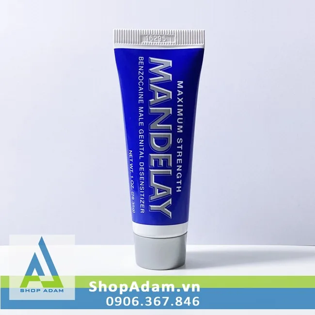 Mandelay Delay Lubricant Benzocaine 7.5% US Formula — Product Specifications and Benefits