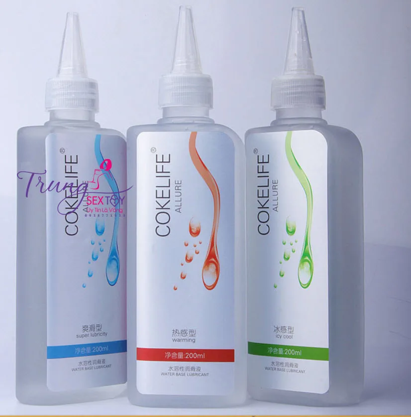 COKELIFE Allure water-based lubricant 200ml anal vaginal use — Key Features and Technical Specifications