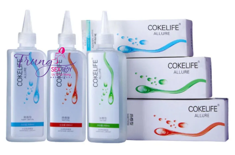 COKELIFE Allure water-based lubricant 200ml anal vaginal use — Experience Unmatched Pleasure